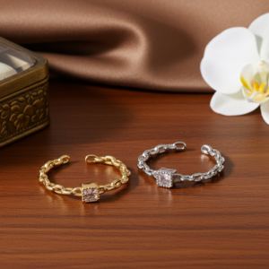 Ring-Set Kraft und Ruhe